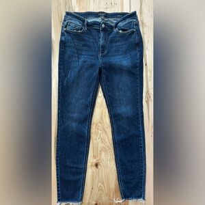 Women’s Judy Blue Skinny Jeans with Raw Hem size 13/31